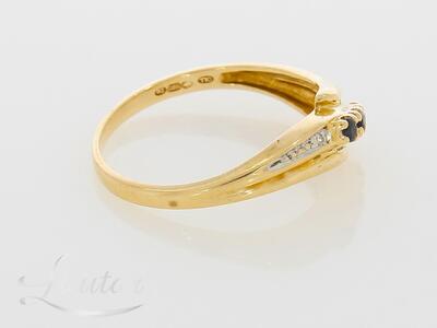 Kuldsõrmus 585* Briljandid