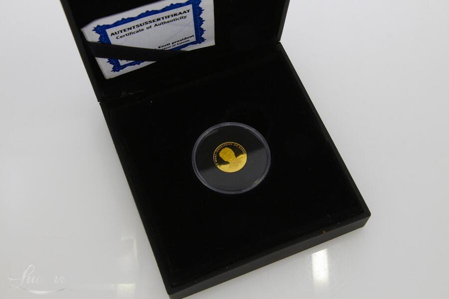 Kuldmünt 999* 2 dollarit Lennart Meri - Eesti president