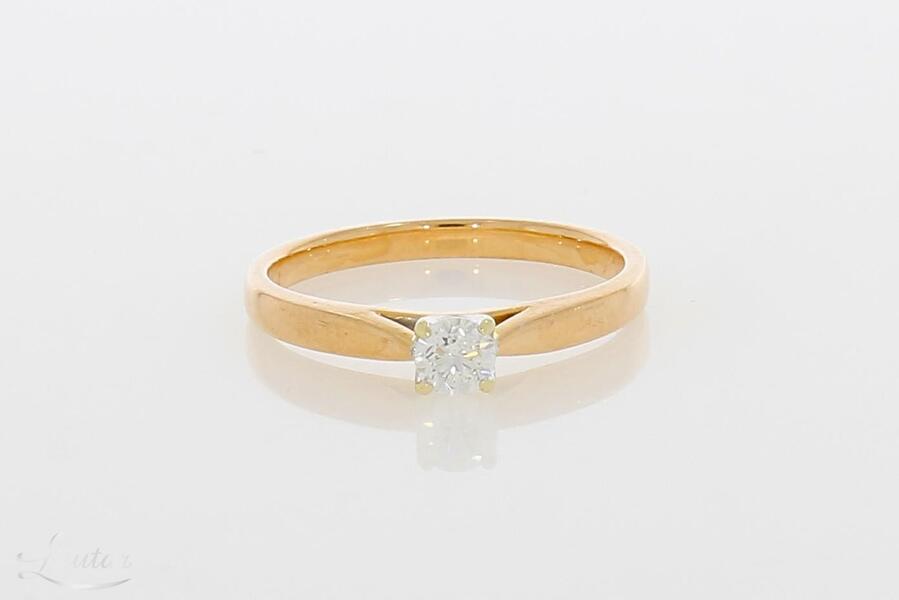 Kuldsõrmus 585* Briljandid