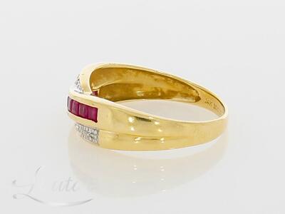 Kuldsõrmus 585* Briljandid