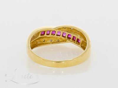 Kuldsõrmus 585* Briljandid