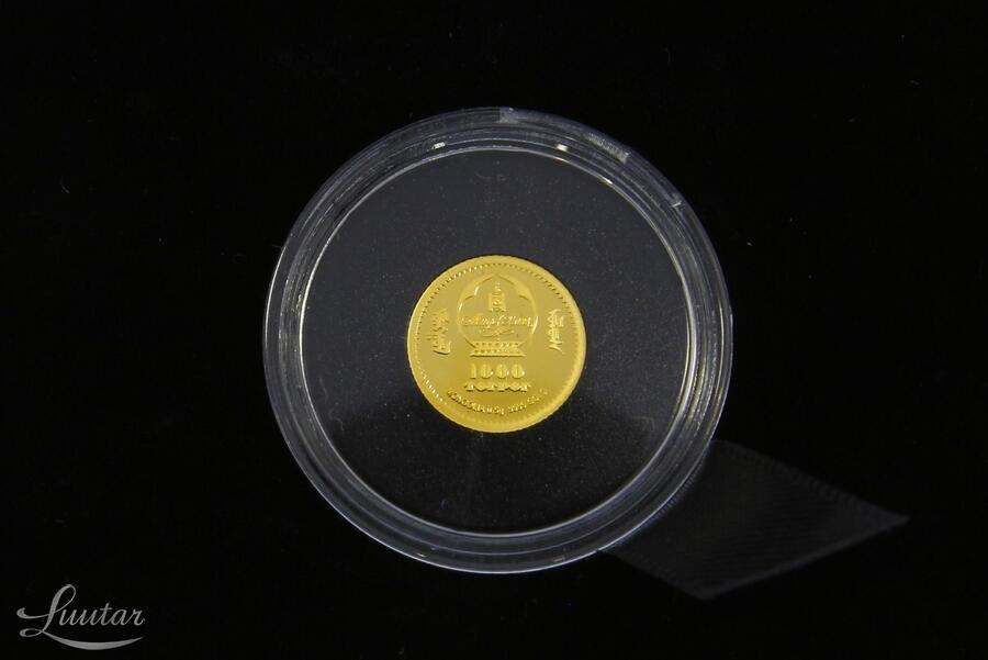 Kuld münt 999*  Mongolia 1000 Togrog