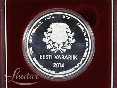 Hõbemünt 925* "Eesti delegatsioon XXII taliolümpiamängudel Sotšis 2014
