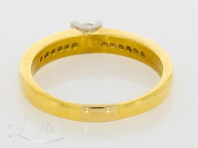 Kuldsõrmus 750* Briljandid