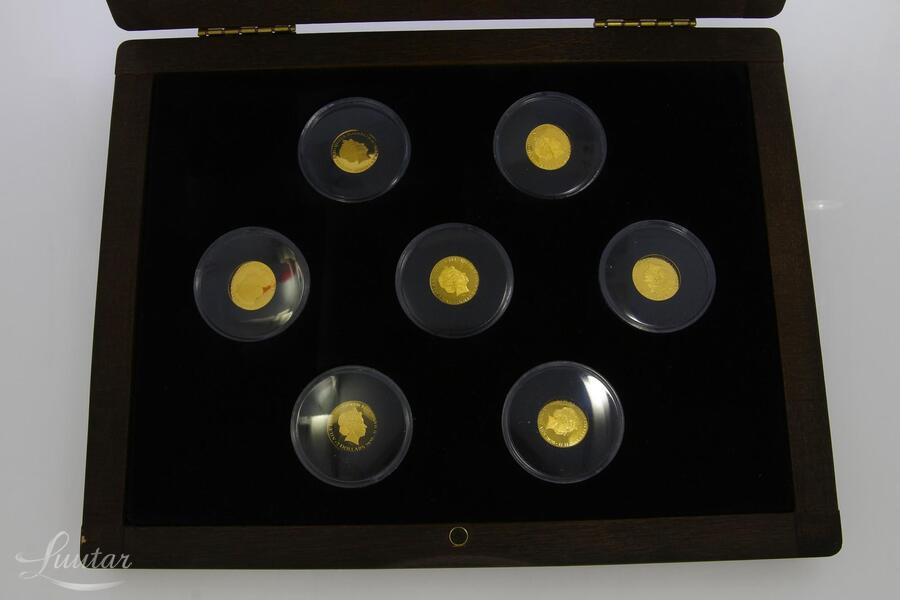 Kuldmüntide komplekt 999* "Eestimaa sümbolid"