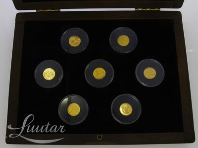 Kuldmüntide komplekt 999* "Eestimaa sümbolid"