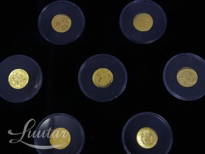 Kuldmüntide komplekt 999* "Eestimaa sümbolid"