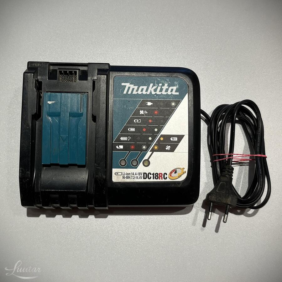 Akulaadija Makita DC18RC