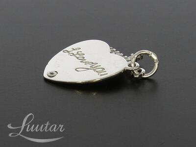 Hõbe kulon 925* UUS! Süda ja Rist