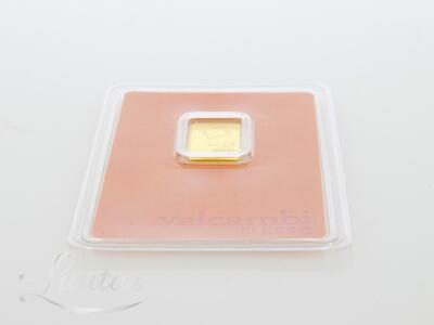 Kuldplaat 999* Valcambi