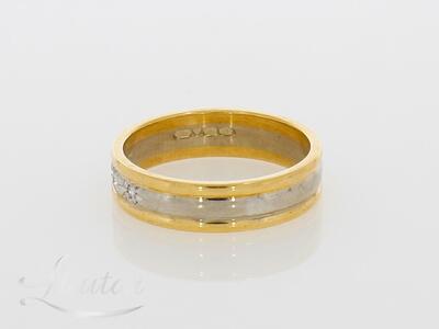 Kuldsõrmus 585* Briljandid