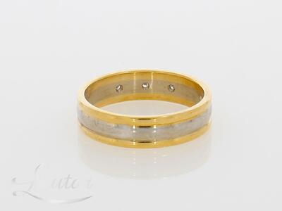 Kuldsõrmus 585* Briljandid