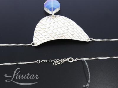 Hõbekaelakett kuloniga 999* UUS! Käsitöö! Vivian Schotowsky