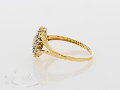 Kuldsõrmus 585* Briljandid