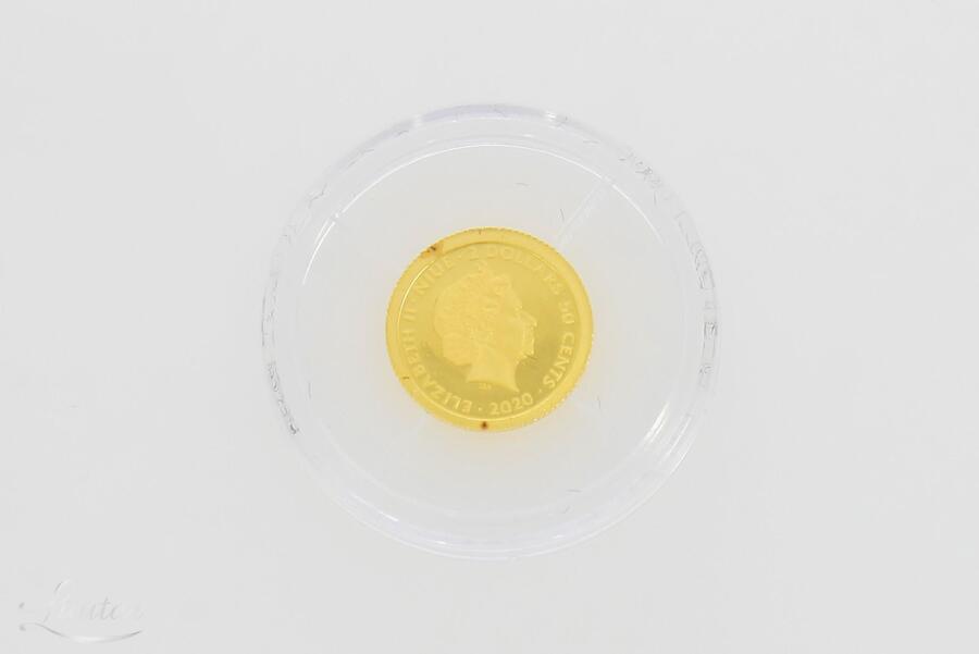 Kuldmünt 2 dollarit 50 senti - Elizabeth II - Johannes Paulus II 1920-2020a. 999* 