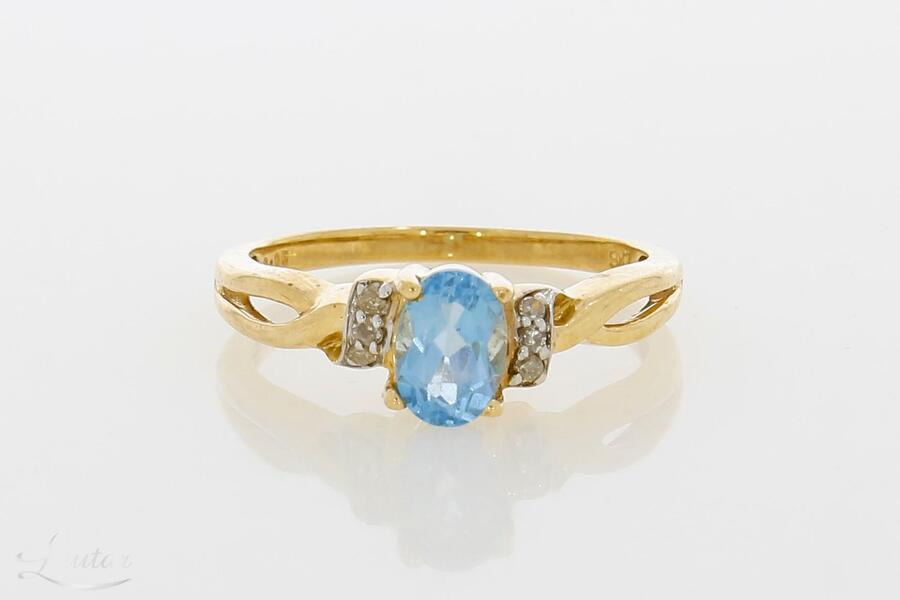 Kuldsõrmus 375* Briljandid