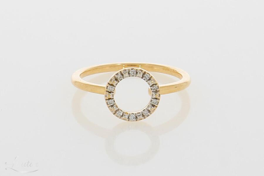 Kuldsõrmus 585* Briljandid