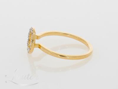 Kuldsõrmus 585* Briljandid