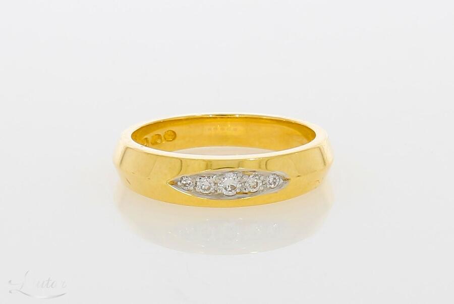 Kuldsõrmus 750* Briljandid