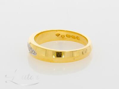 Kuldsõrmus 750* Briljandid