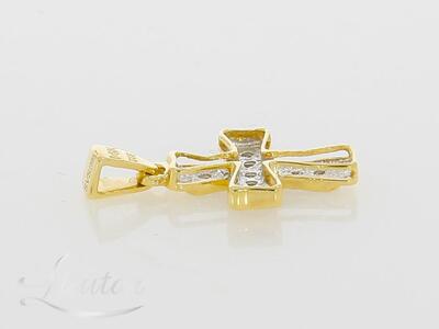 Kuld kulon 585* Rist Briljandid