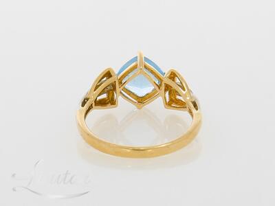 Kuldsõrmus 585*  Briljandid