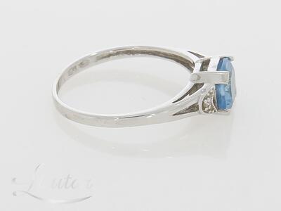 Kuldsõrmus 585* Topaas + Briljandid