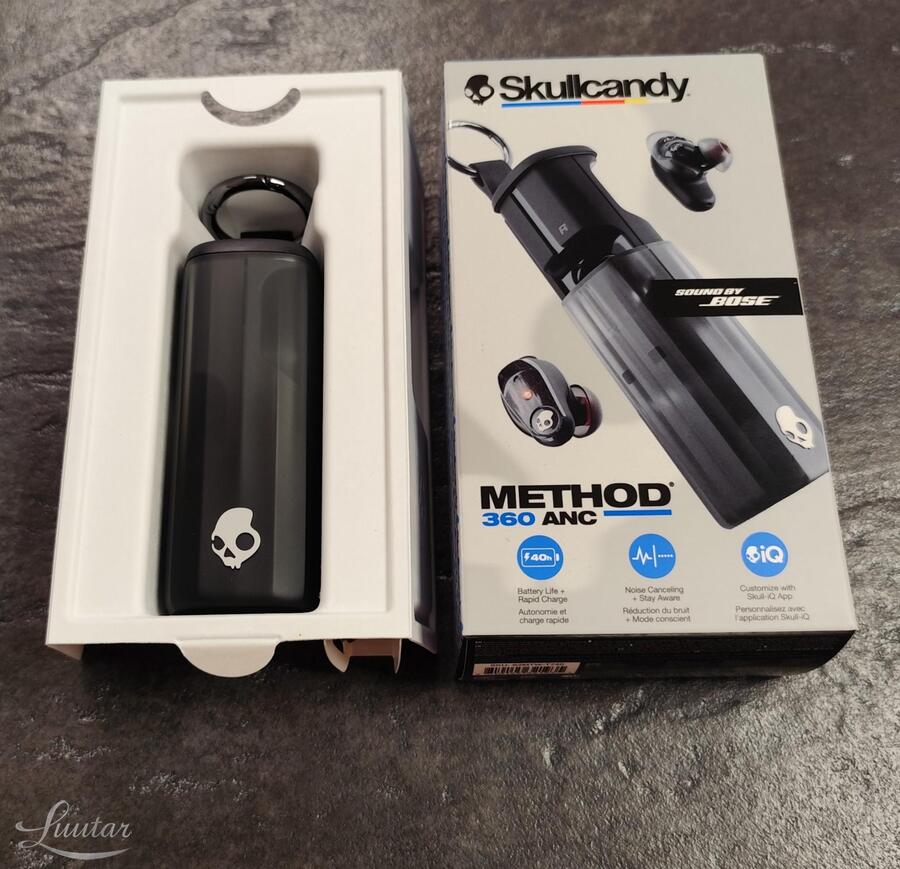 Kõrvaklapid Skullcandy Method 360 ANC UUED!