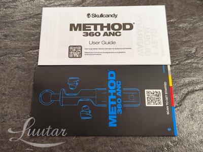 Kõrvaklapid Skullcandy Method 360 ANC UUED!
