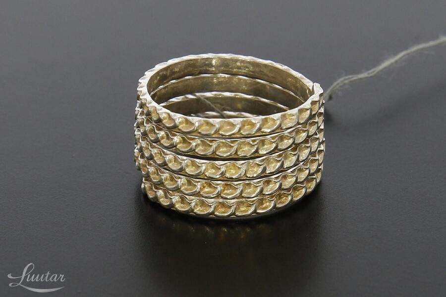 Hõbesõrmus 999* UUS! Käsitöö! Vivian Schotowsky