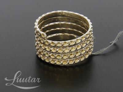 Hõbesõrmus 999* UUS! Käsitöö! Vivian Schotowsky