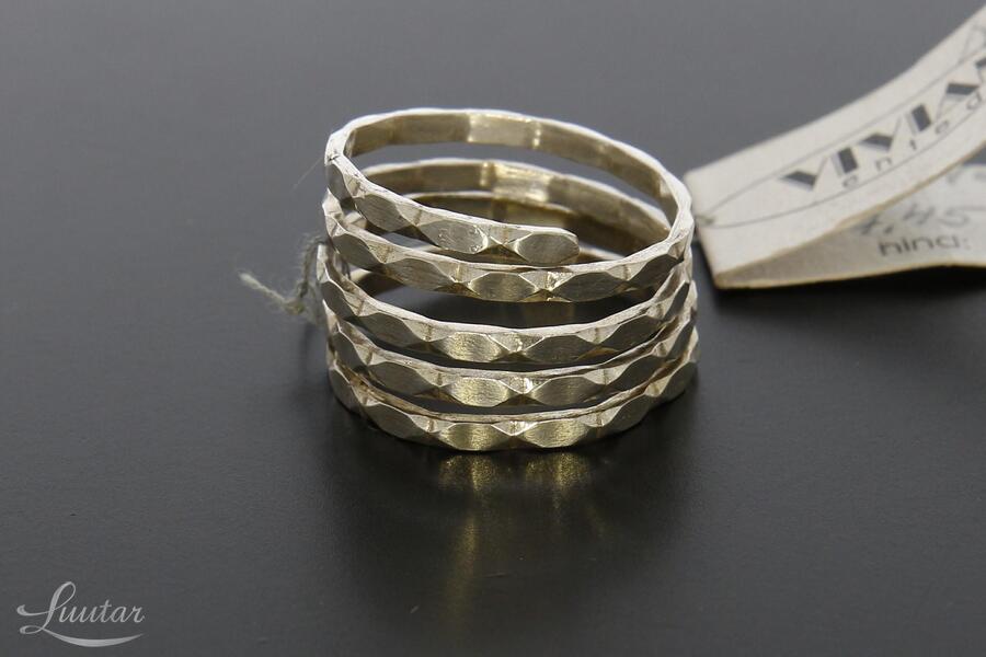 Hõbesõrmus 999* UUS! Käsitöö! Vivian Schotowsky