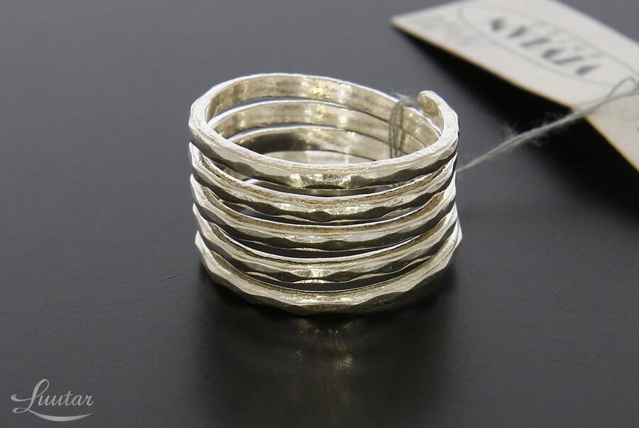 Hõbesõrmus 999* UUS! Käsitöö! Vivian Schotowsky