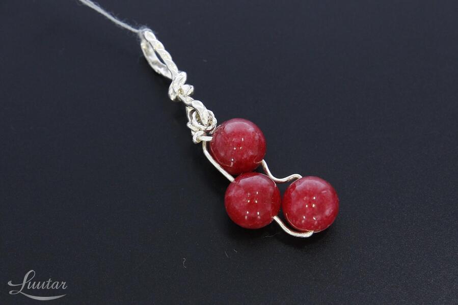 Hõbe kulon 999* Jadeiit! UUS! Käsitöö! Vivian Schotowsky