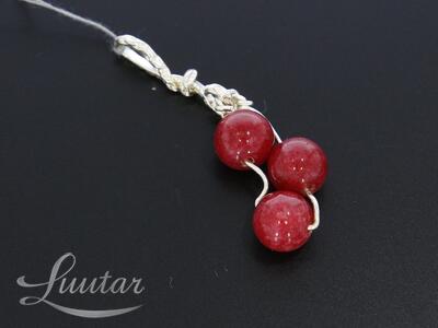 Hõbe kulon 999* Jadeiit! UUS! Käsitöö! Vivian Schotowsky