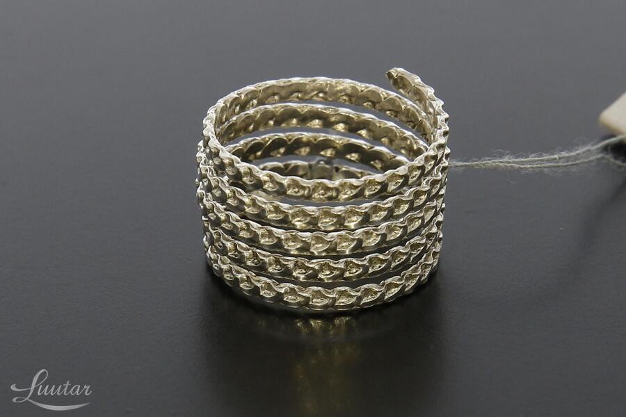 Hõbesõrmus 999* UUS! Käsitöö! Vivian Schotowsky