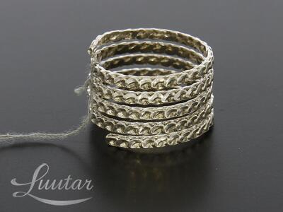 Hõbesõrmus 999* UUS! Käsitöö! Vivian Schotowsky