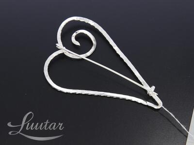 Hõbe rinnanõel 925* UUS! Käsitöö! Vivian Schotowsky