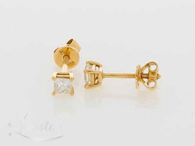 Kuldkõrvarõngad 750* Briljandid