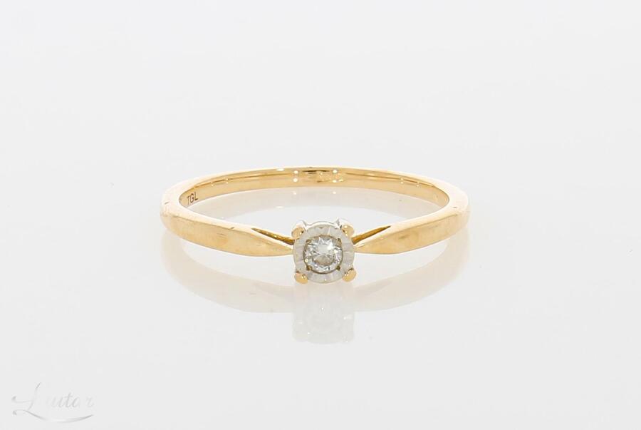 Kuldsõrmus 585* Briljant