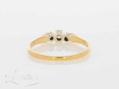 Kuldsõrmus 585* Briljandid