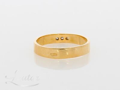 Kuldsõrmus 585* Briljandid