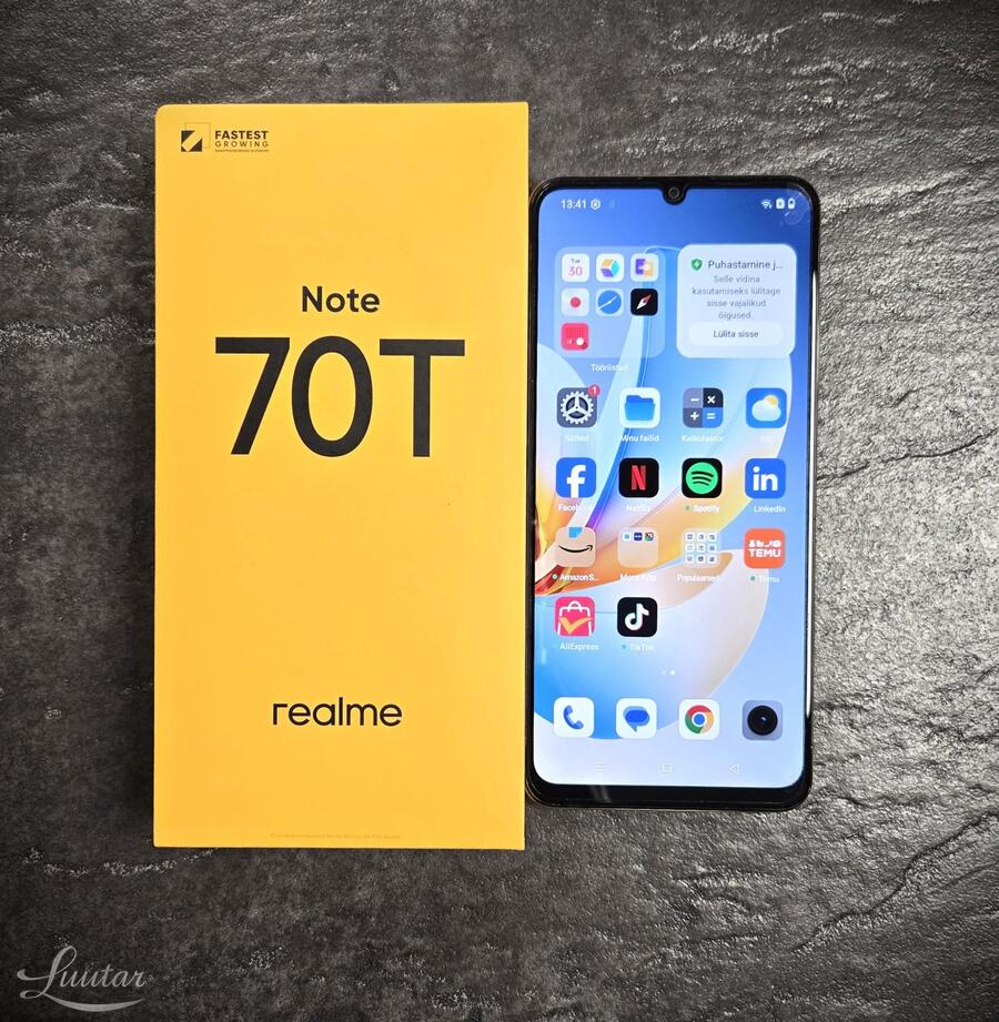 Mobiiltelefon Realme Note 70T 128GB