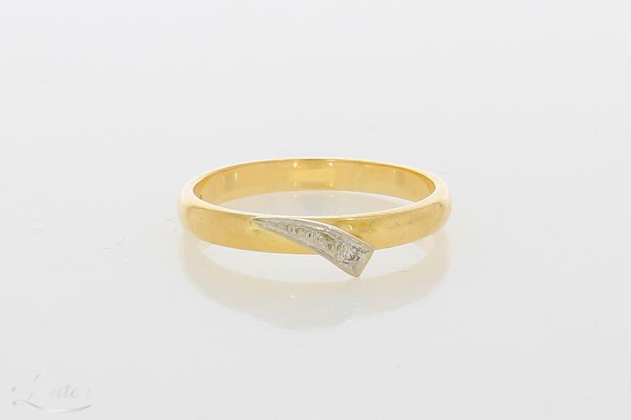 Kuldsõrmus 585* Briljant