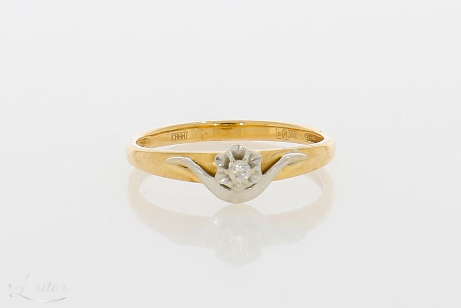 Kuldsõrmus 585* Briljant