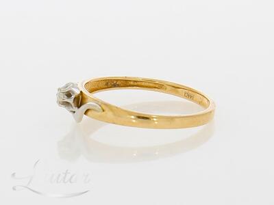 Kuldsõrmus 585* Briljant