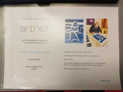 Maal KOSTABI, Kalev Mark  “Timeless Embrace”