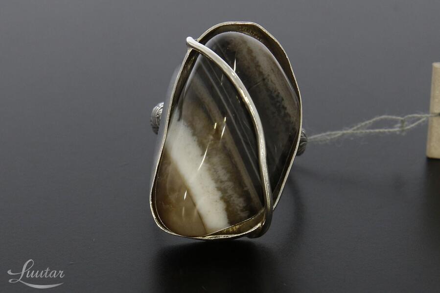 Hõbesõrmus 925* Ahhaat! UUS! Käsitöö! Vivian Schotowsky