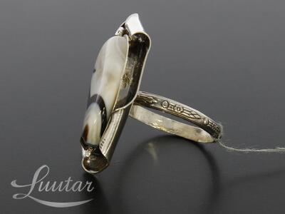 Hõbesõrmus 925* Ahhaat! UUS! Käsitöö! Vivian Schotowsky