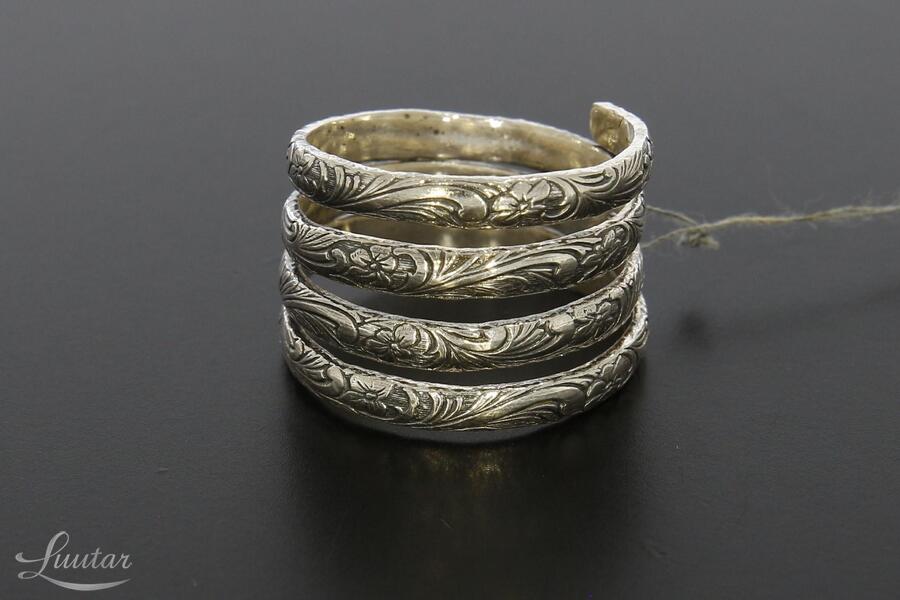 Hõbesõrmus 999* UUS! Käsitöö! Vivian Schotowsky